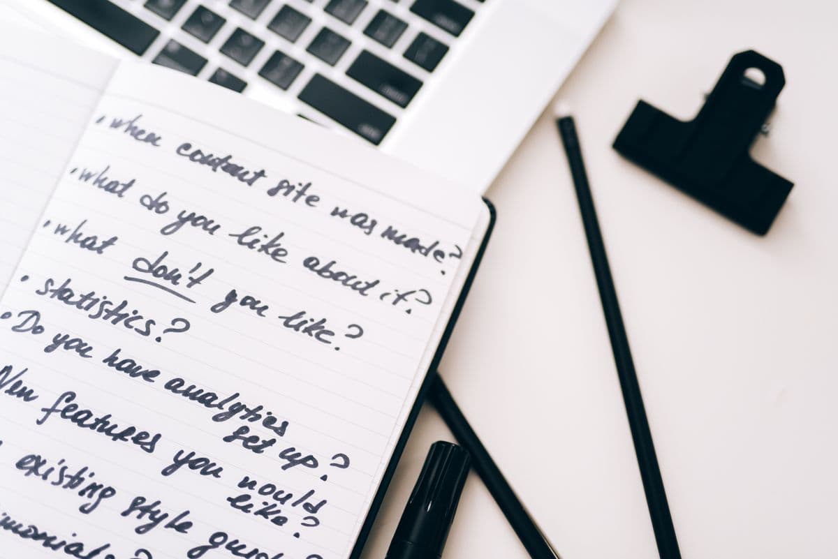 Website content checklist — preparing copy, photos and logo files before briefing a web developer