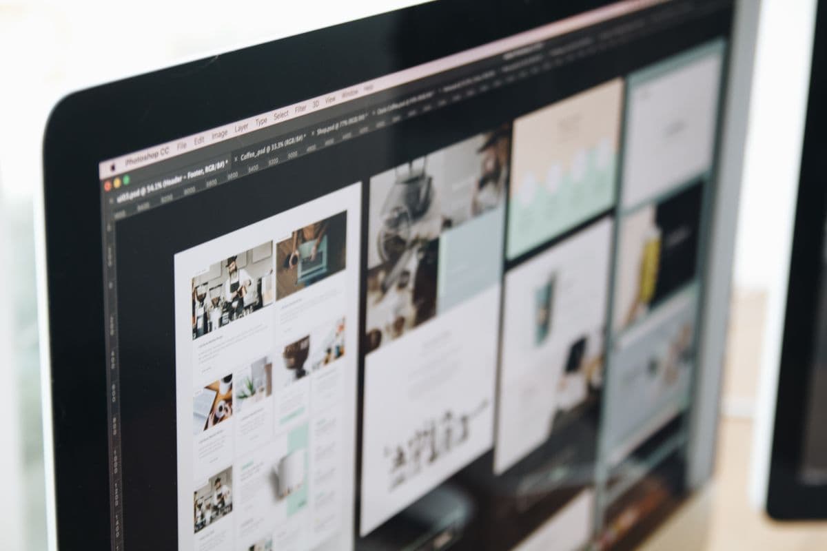 Web design trends worth adopting — modern website layouts compared on screen