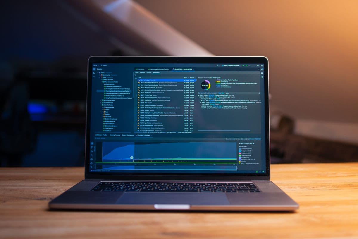 Website maintenance explained — a developer updating and monitoring a live website